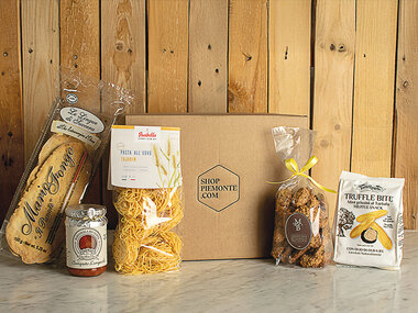 Piemonte in tavola: 1 sfiziosa box contenente prodotti tipici