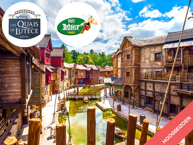 Parc Astérix: 2 dagen + 1 nacht in hotel Les Quais de Lutèce 4* in hoogseizoen