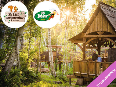Parc Astérix: 2 dagen + 1 nacht in hotel La Cité Suspendue in het tussenseizoen