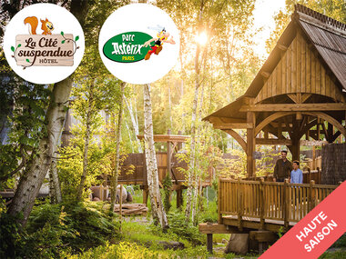 Parc Astérix 2026 : 2 jours + 1 nuit à l'Hôtel La Cité Suspendue en haute saison