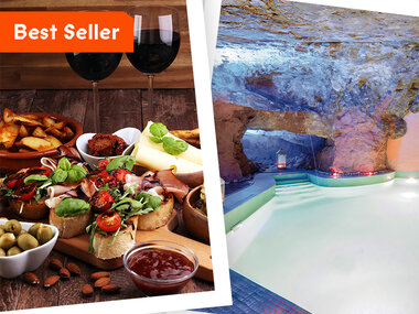 Piccoli piaceri per 2: 1 aperitivo o degustazione e accesso Spa