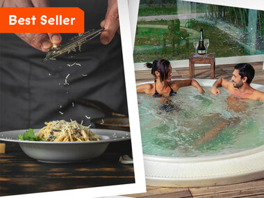 Due cuori tra benessere e gusto: giornata in Spa con cena