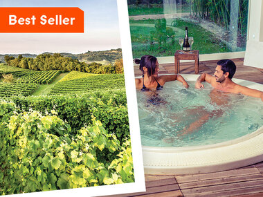 Il gusto di una pausa insieme: degustazione di vini e accesso alla Spa