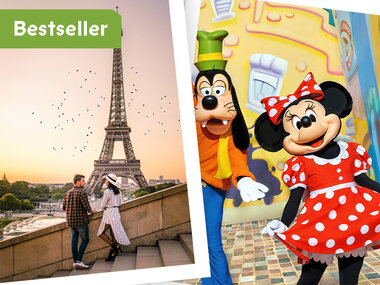 Disneyland® Paris pour 2 adultes (2 parcs) avec nuit à l'hôtel