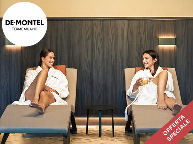 Parentesi di relax a Milano: 5 ore alle Terme De Montel per 2 persone