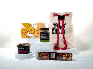 Coffret Voyage sur la Seine Fauchon : assortiment gourmand livré à domicile