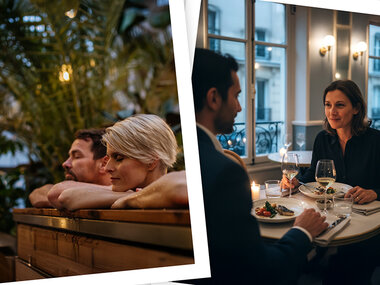 Saint-Valentin pour couple  : évasion spa et dîner romantique à Paris