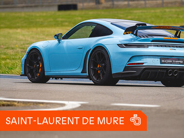 Stage de pilotage : 4 tours en Porsche 992 GT3 sur le circuit de Saint-Laurent-de-Mure