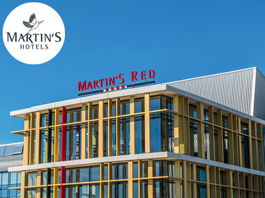 Séjour de 2 jours en famille dans l'hôtel 4* Martin's Red près de la forêt de Halle