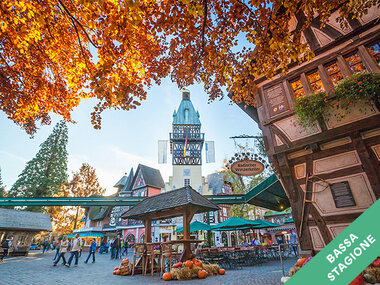 Europa-Park: 2 biglietti adulti e 1 biglietto bambino per due giorni in bassa stagione