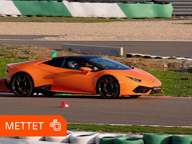 Stage de pilotage : 3 tours en Lamborghini Huracán sur le circuit de Mettet