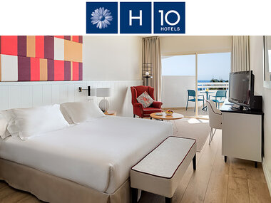 H10 Estepona Palace 4*, Málaga: 1 noche con vistas al mar, cena y spa para 2