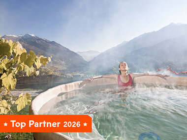 1 Tag in den Bagni Vecchi di Bormio: Eintritt für 2 Personen mit Mittagessen und Spa-Kit