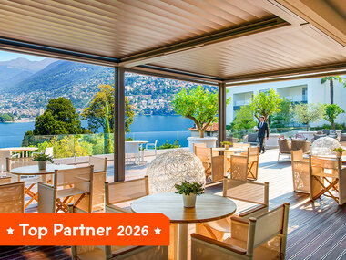 Aperitivo e cena all'Hotel The View 5* di Lugano per 2 persone