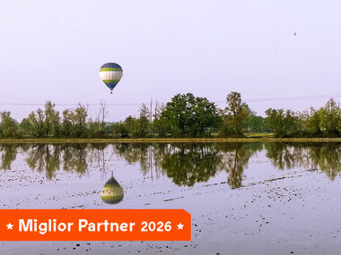 In mongolfiera tra il Parco del Ticino e Milano: volo per 2 con degustazione tipica