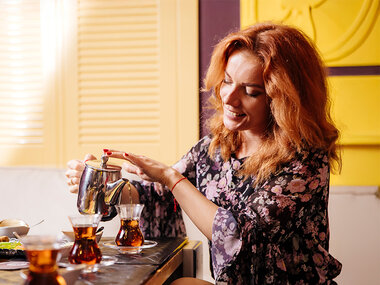 Een smakelijke high tea voor mama