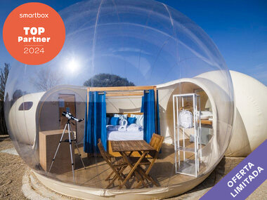 Hotel Zielo de Levante: 1 noche, cena y desayuno en burbuja premium Eros para 2 personas