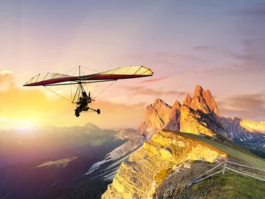 Adrenalinstoss in der Luft