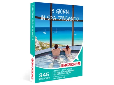 3 giorni in spa d'incanto