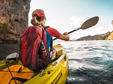 Ruta en kayak: sesión de 1 hora o más de duración