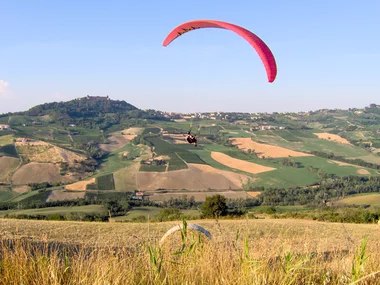 Volo in parapendio a Voghera