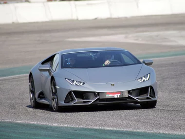 Lamborghini Huracán EVO sul Circuito di Varano de' Melegari
