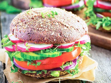 Menù vegano al Veganda Natural Bistrot