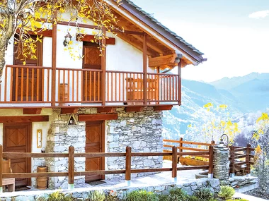 1 notte di relax in un chalet nel verde della Valle d’Aosta con cena