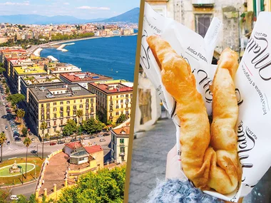 A tutta pizza: tour gastronomico di Napoli con soggiorno di 1 notte per 2 persone