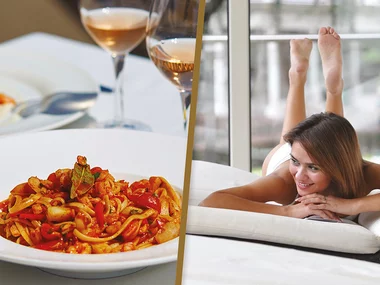 Parentesi romantica di coppia: 1 giornata alle terme e 1 raffinata cena per 2