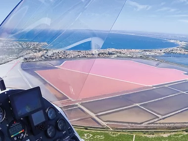 Baptême de l'air inoubliable en autogire à Aigues-Mortes