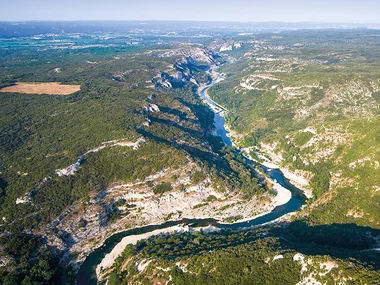 Vol en ULM au-dessus du Pont du Gard et des Gorges du Gardon