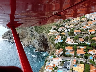 Bautismo en avioneta ULM en la Costa Brava con Aeroclub L'Estartit