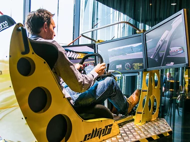 Razendsnelle racesimulatie voor 1 tot 4 personen bij Exype in Waterloo