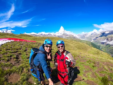 Unvergesslicher 25-minütiger Tandem-Gleitschirmflug