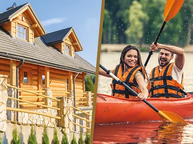 Escapada y aventura: 1 noche rural y sesión de kayak de mínimo 1 h para 2 personas