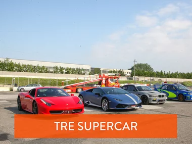 2 giri su pista con Ferrari, Lamborghini e Subaru