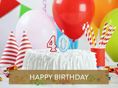 Ein besonderer Geburtstag, 40 Jahre! Reisen nach Europa, Gourmet-Dinner oder Abenteuer für 2