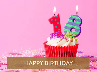 Alles Gute zum Geburtstag! Eine Welt voller Reisen und spannender Abenteuer zum 18. Geburtstag