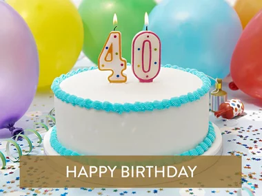 Buon compleanno! Viaggi, cene, avventure o pause benessere per i tuoi 40 anni
