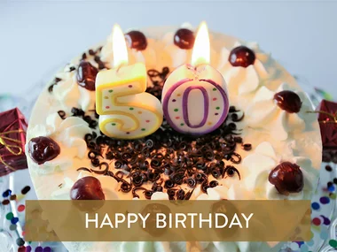Alles Gute zum Geburtstag! Aufenthalte, Abendessen, Abenteuer und Wellnesspausen für Ihren 50.