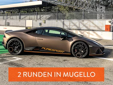 Lamborghini Huracán EVO Testfahrt: 2 Runden auf der Rennstrecke von Mugello