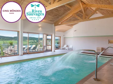 Accès au spa Cinq Mondes avec pause gourmande dans un hôtel 4 étoiles à Malbuisson