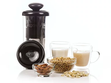 Kit de cocina para elaborar horchata y bebidas vegetales en casa