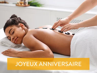 Anniversaire de pur bien-être : massage ou soin du corps pour 1
