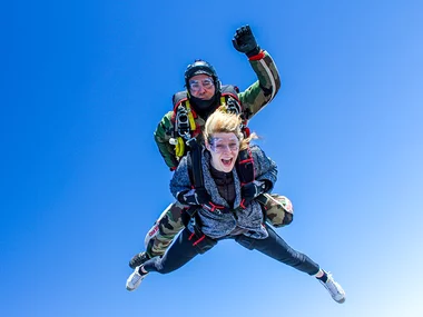 Saut en parachute près d’Amiens