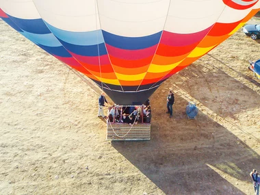 Paseo en globo aerostático en Aranjuez