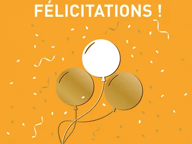 Félicitations !
