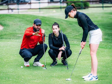 Sessione di strategia di gioco con video dello swing al Golf Club Stupinigi di Torino