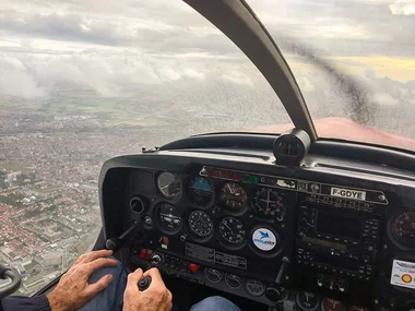 Vol en avion de 45 min au départ du Touquet